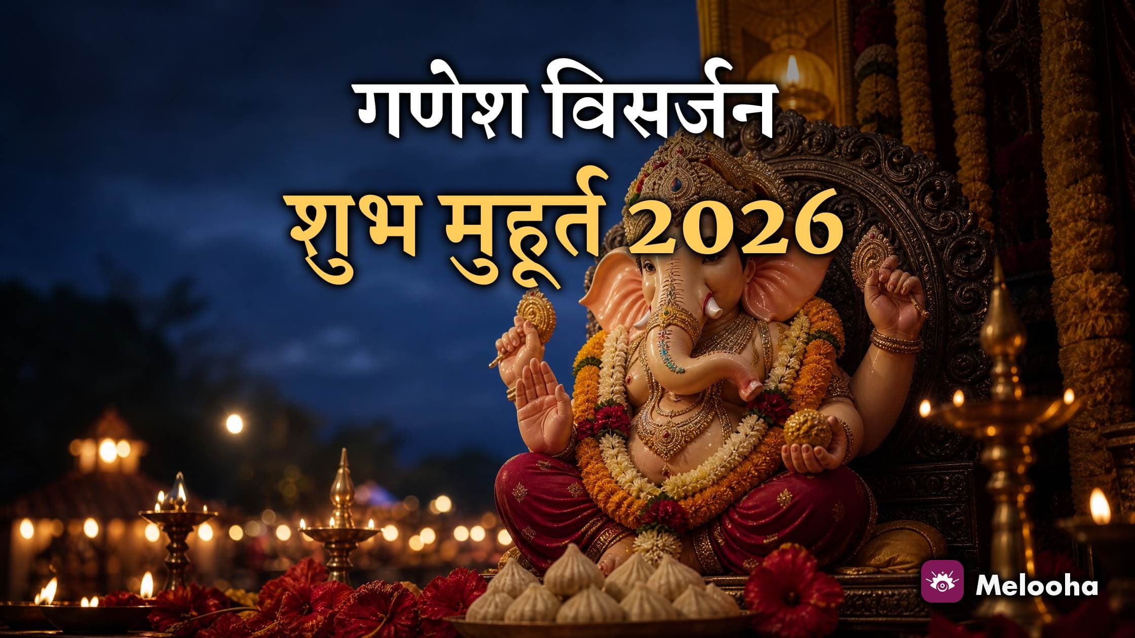 नदी किनारे जल में उतारी जाती गणेश प्रतिमा और हाथ पर बंधा चौदह गांठों वाला लाल अनंत सूत्र